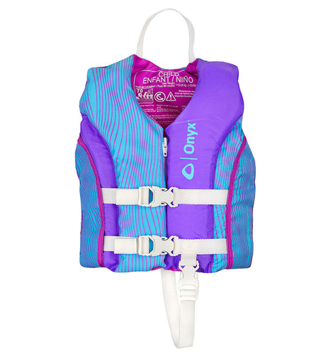 Onyx Shoal All Adventure Child Paddle  Water Sports Life Jacket - Purple [121000-600-001-21]
