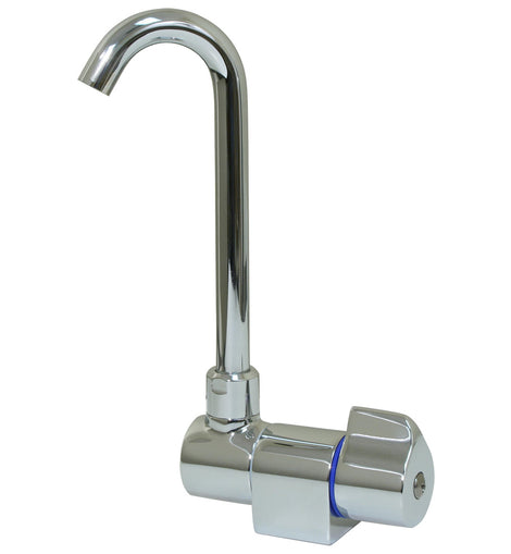 Scandvik Ceramic Family Tap w/Folding Spout - Chrome Finish [10180P]