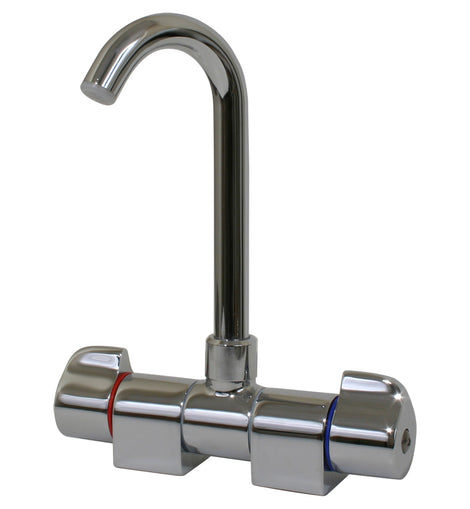 Scandvik Chrome Folding Spout Mixer [10474P]