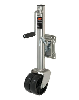 CURT Marine Jack w/Dual 6 Wheel - 1,500 lbs - Adjust Vertically 10" [28156]