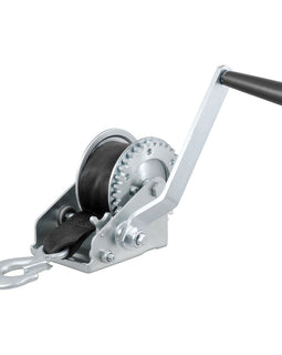 CURT Hand Crank 900 lb. Winch w/15 Strap  6-1/2" Handle [29433]