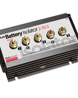 ProMariner Battery Isolator - 2 Alternator - 3 Battery - 70 AMP [12073]