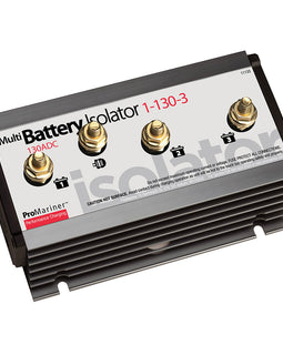 ProMariner Battery Isolator - 130 AMP - 1 Alternator - 3 Battery [11133]
