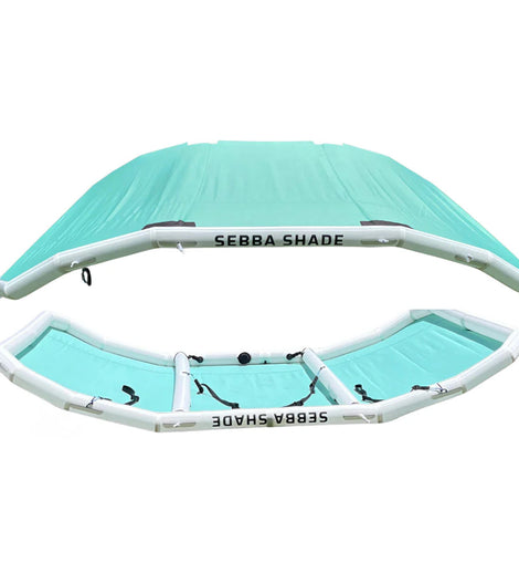 Sebba Shade 8 x 12 ft. Seafoam Sun Shade f/Boats 26'+ [SS8X12SFM]