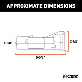 CURT Echo Mobile Brake Control Using One Control Auto [51180]