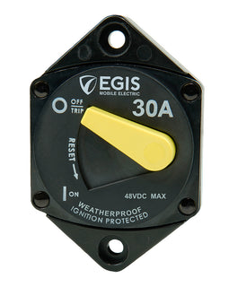 Egis 30A Panel Mount 87 Series Circuit Breaker [4707-030]