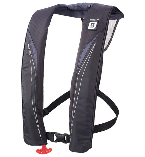 Bluestorm Cirrus 26 Auto/Manual Type V Inflatable PFD - Apex Black [SL6F-21-BLK]