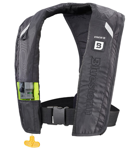 Bluestorm Stratus 35 Auto Type II Inflatable PFD - Apex Black [T1H-19-BLK]