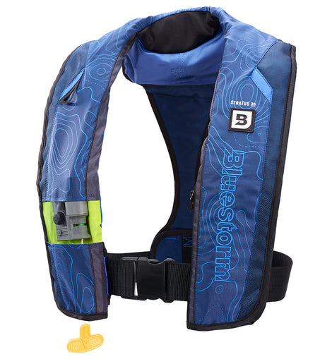 Bluestorm Stratus 35 Auto Type II Inflatable PFD - Deep Blue [T1H-19-NAV]