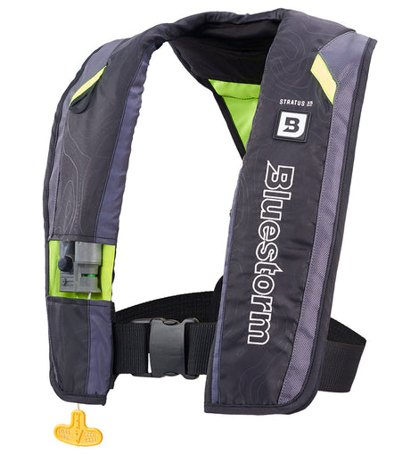 Bluestorm Stratus 35 Auto Type II Inflatable PFD - Hi-Vis [T1H-19-HVS]