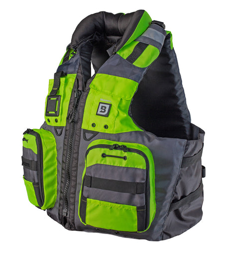 Bluestorm Classic Adult Fishing Life Jacket - Hi-Vis - S/M [BS-70B-HVS-S/M]