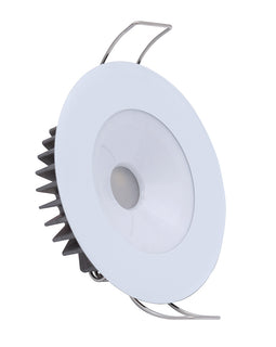 Lumitec Illusion Flush Mount LED Down Light - Spectrum RGBW - Cool White - White Housing [117127]