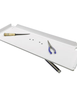 TACO 32" Poly Filet Table w/Adjustable Gunnel Mount - White [P01-2132W]