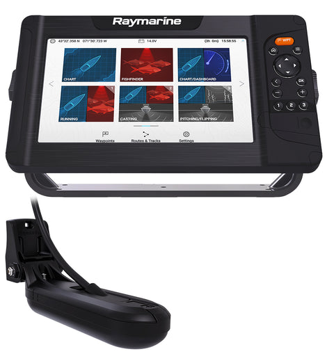 Raymarine Element 9 HV Combo w/HV-100 Transducer  Nav+ US  Canada Chart [E70534-05-NAG]