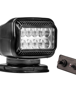 Golight Radioray GT Series Permanent Mount - Black LED - Hard Wired Dash Mount Remote [20214GT]