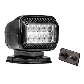 Golight Radioray GT Series Permanent Mount - Black LED - Hard Wired Dash Mount Remote [20214GT]