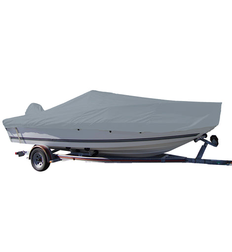 Carver Performance Poly-Guard Styled-to-Fit Boat Cover f/20.5 V-Hull Center Console Fishing Boat - Grey [70020P-10]