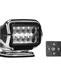 Golight Stryker ST Series Permanent Mount Chrome 12V LED w/Hard Wired Dash Mount Remote [30264ST]