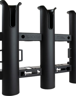 Sea-Dog Triple Threat Three Pole Rod Holder - Black [325033-1]