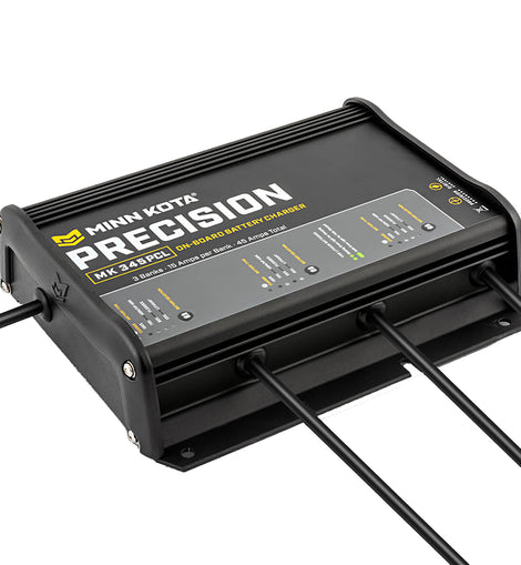 Minn Kota On-Board Precision Charger MK-345 PCL 3 Bank x 15 AMP LI Optimized Charger [1833454]