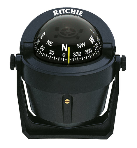 Ritchie B-51 Explorer Compass - Bracket Mount - Black [B-51]