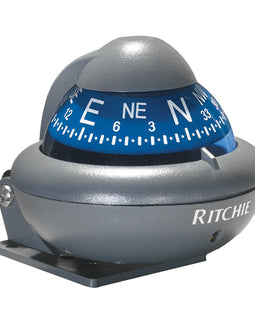 Ritchie X-10-A RitchieSport Automotive Compass - Bracket Mount - Gray [X-10-A]