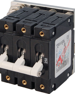 Blue Sea 7270 250A C-Series Triple Pole Toggle DC Circuit Breaker [7270]