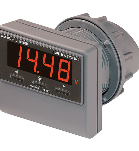 Blue Sea 8251 DC Digital Voltmeter w/Alarm [8251]