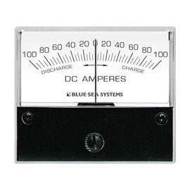 Blue Sea 8253 DC Zero Center Analog Ammeter - 2-3/4" Face, 100-0-100 Amperes DC [8253]