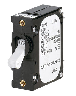 Paneltronics 'A' Frame Magnetic Circuit Breaker - 15 Amps - Single Pole [206-072S]