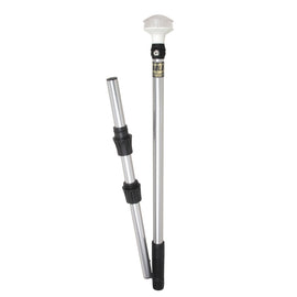 Perko Omega Series Universal LED Pole Light - 48" w/Fold In Half Pole [1348DP6CHR]