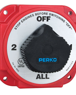 Perko Heavy Duty Battery Selector Switch w/Alternator Field Disconnect [8603DP]