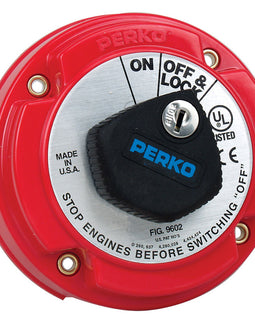 Perko Medium Duty Main Battery Disconnect Switch w/Key Lock [9602DP]