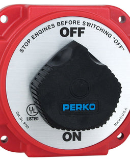 Perko 9703DP Heavy Duty Battery Disconnect Switch w/ Alternator Field Disconnect [9703DP]