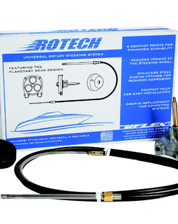 UFlex Rotech 15' Rotary Steering Package - Cable, Bezel, Helm [ROTECH15FC]