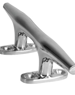 Whitecap Heavy Duty Hollow Base Stainless Steel Cleat - 8" [6110]