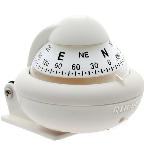 Ritchie X-10W-M RitchieSport Compass - Bracket Mount - White [X-10W-M]