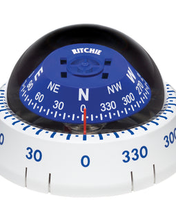 Ritchie XP-99W Kayaker Compass - Surface Mount - White [XP-99W]