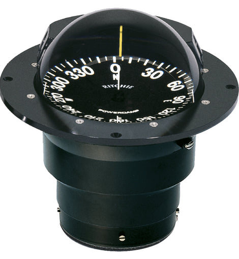 Ritchie FB-500 Globemaster Compass - Flush Mount - Black - 12V - 5 Degree Card [FB-500]