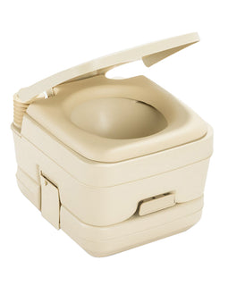 Dometic 964 MSD Portable Toilet w/Mounting Brackets - 2.5 Gallon - Parchment [311196402]