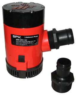 Johnson Pump 4000 GPH Bilge Pump 1-1/2" Discharge Port 12V [40004]
