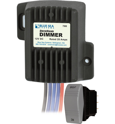 Blue Sea 7508 DeckHand Dimmer - 25 Amp/12V [7508]