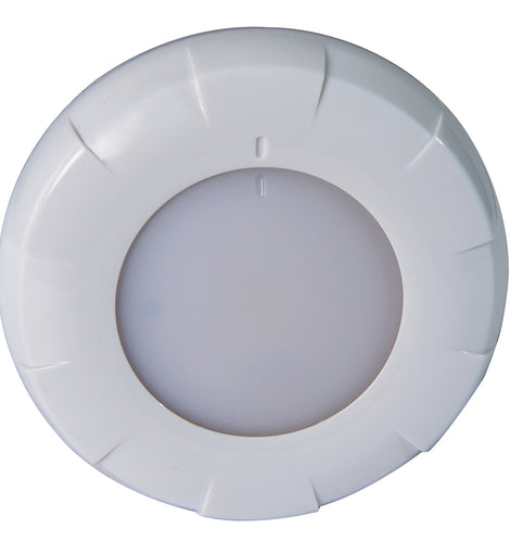 Lumitec Aurora LED Dome Light - White Finish - White/Blue Dimming [101075]