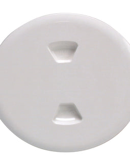 Beckson 5" Twist-Out Deck Plate - White [DP50-W]