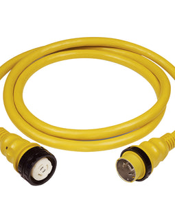 Marinco 50Amp 125/250V Shore Power Cable - 50' - Yellow [6152SPP]