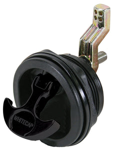 Whitecap T-Handle Latch - Nylon Black/Black - Non-Locking [3230BC]