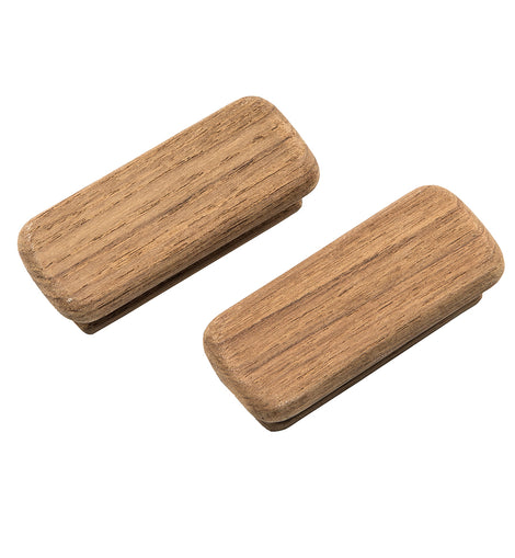 Whitecap Teak Rectangular Drawer Knob - 2-3/4