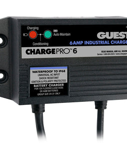 Guest 6A/12V 1 Bank 120V Input On-Board Battery Charger [28106]