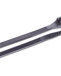 Ancor 6" UV Black Standard Cable Zip Ties - 100 Pack [199249]