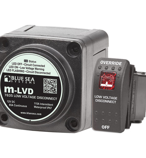 Blue Sea 7635 m-LVD Low Voltage Disconnect [7635]